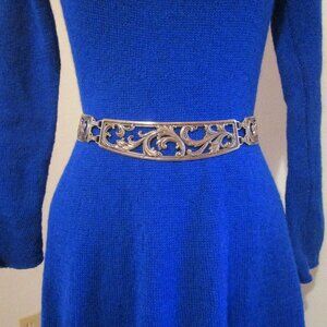 Incredible Silvery Metal Belt